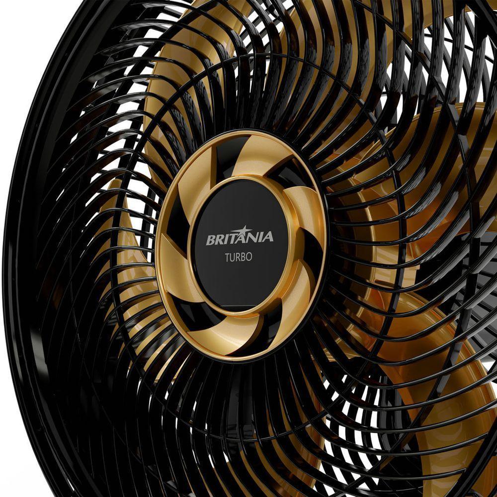 Ventilador Britânia 6 Pás Turbo BVT410G 110V - 3
