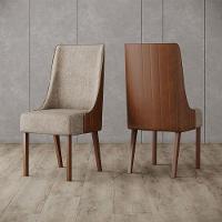 Cadeira Para Mesa De Jantar Ivy Kit 02 Peças Corano Caramelo Creme - Henn - 5