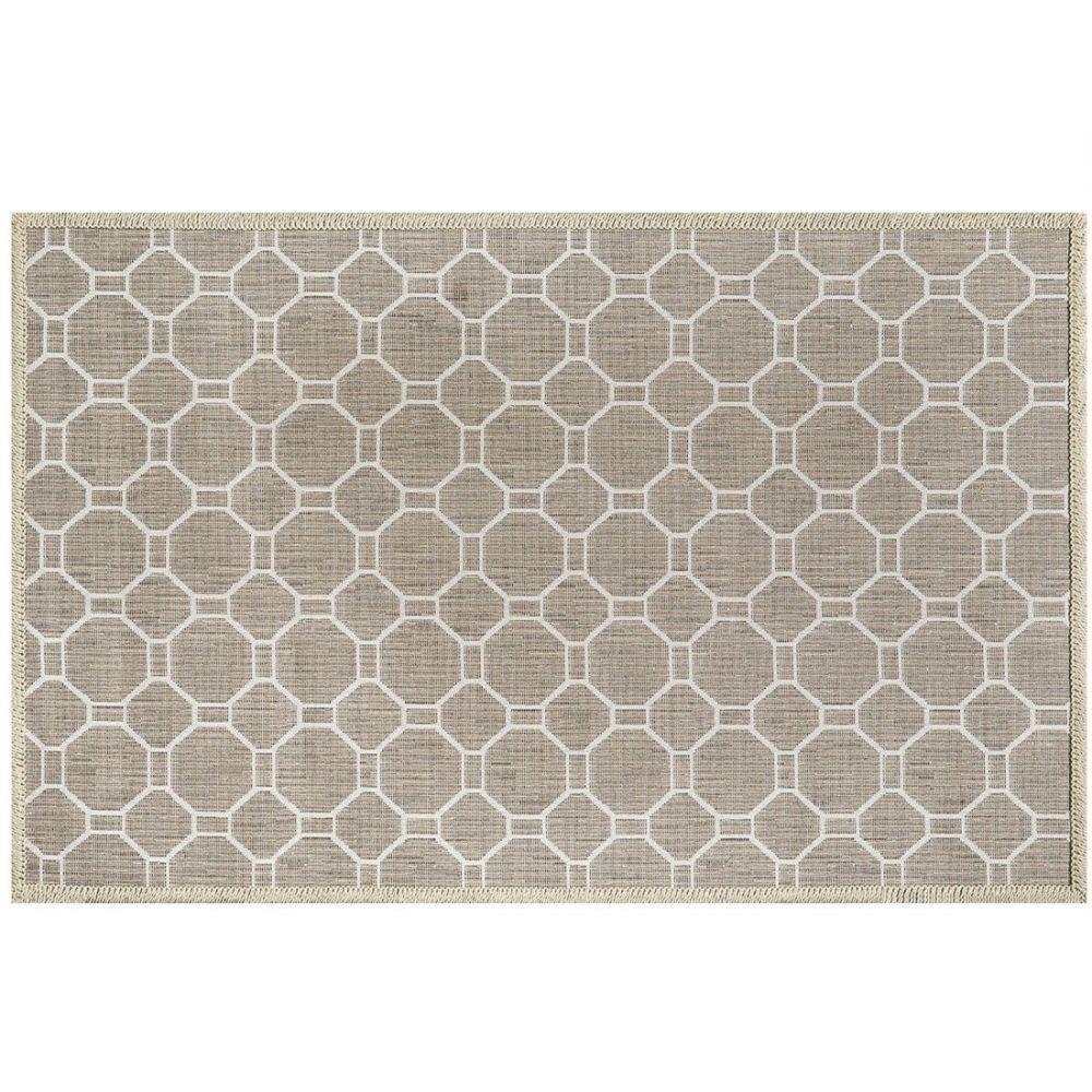 Tapete Sala Esc 1,50x 2,00 Antiderrapante Champanhe Ht-05 - 5