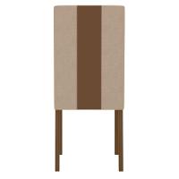 Conjunto Sala De Jantar 6 Cadeiras Tampo Retangular 160cm Com Vidro Liz Carvalho Off White Linea Marfim - Poliman - 9