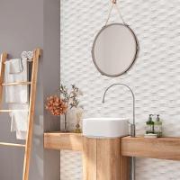 Azulejo Cecafi Viseu Griggio Plus Ret. - 38x75 A - 2