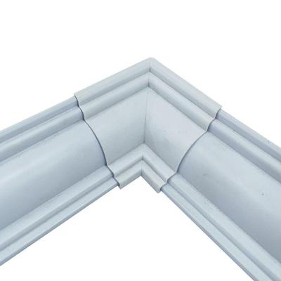 Cantoneira Rodaforro Interna Pvc Premium Gelo Luxo