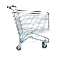 Carrinho De Supermercado Compras Tubular Zincado Cesto 180l - 2