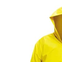 Capa De Pvc Com Forro Tamanho Gg Amarela. - 2