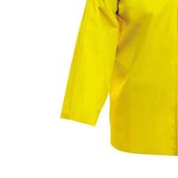 Capa De Pvc Com Forro Tamanho Gg Amarela.