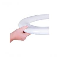 Assento Sanitário Oval Almofadado Perfumado Branco - 3