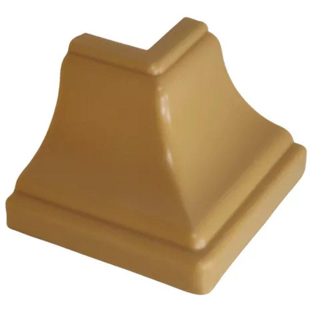 Canto Externo Encaixe Para Acabamento Nobre Pvc Cerejeira - 1