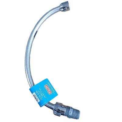 Engate Flexível Plástico 40cm 1-2 Metalizado Astra