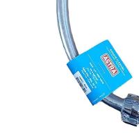 Engate Flexível Plástico 40cm 1-2 Metalizado Astra