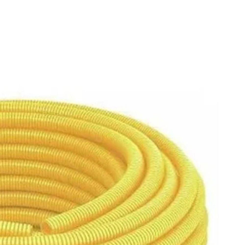 Eletroduto Corrugado De 3-8 Amarelo 50 Metros - 3