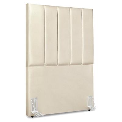 Cabeceira Solteiro 90 Cm Com Frame Dalia Corino Bege Artte Bege