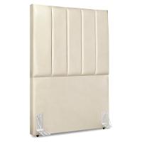 Cabeceira Solteiro 90 Cm Com Frame Dalia Corino Bege Artte Bege - 1