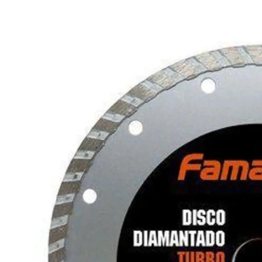 Disco De Corte Diamantado Turbo 180 X 22,2 Mm Famastil - 3