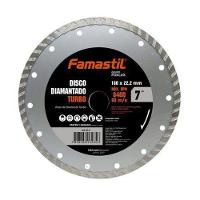 Disco De Corte Diamantado Turbo 180 X 22,2 Mm Famastil - 1