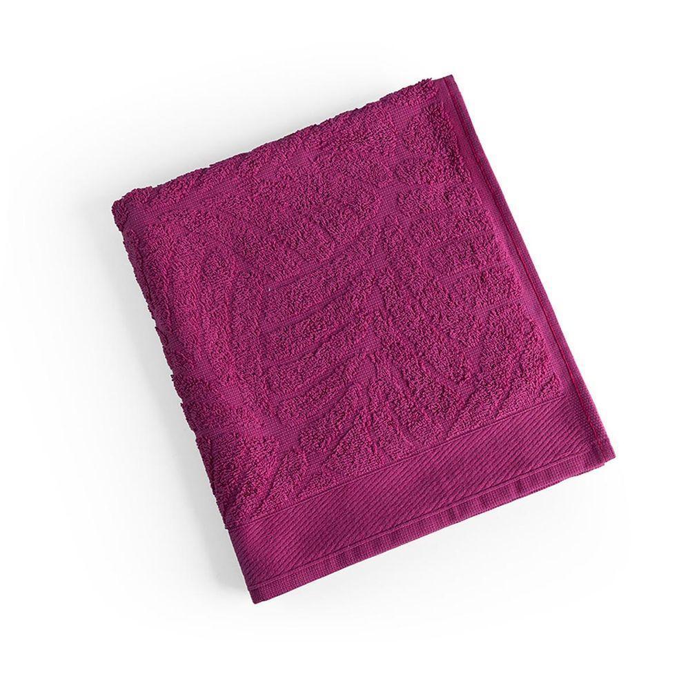 Jogo De Banho Native Toalhas Macias Costela De Adão 100% Algodão Fio Penteado 5 Peças Rosa E Pitáia - 6