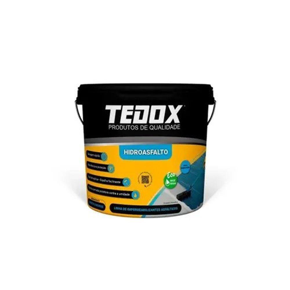 Hidroasfalto Tedox - 3,6kg - 2