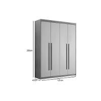 Guarda Roupa Solteiro 4 Portas E 2 Gavetas Hawaii Naturale - Rufato - 5