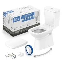 Kit Vaso Sanitário Com Caixa Acoplada Branco Duplo Acionamento 3-6l Round Roca - 1