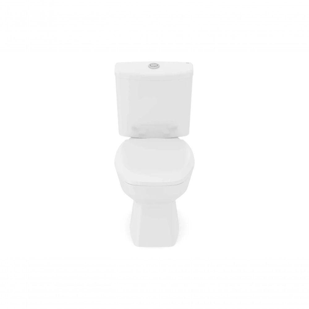 Kit Vaso Sanitário E Caixa Acoplada Com Acessórios Thema Branco - 3