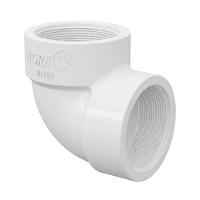 Joelho 90° Pvc Branco Roscável 3-4 30mm - 1