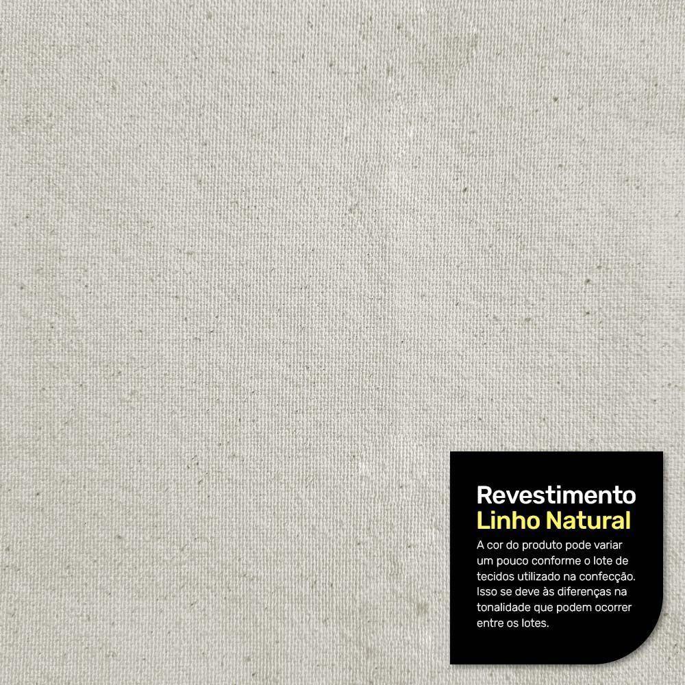 Poltrona Decorativa Varanda Samoa Madeira Maciça Com Cordas Náutica Linho Natural - Abmaza - 4