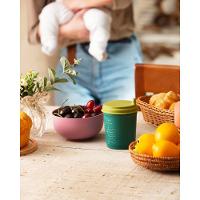 Vaso De Vidro Italy Dourado 11 X 11,5 Cm Lyor - 5