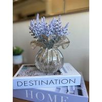 Vaso De Vidro Italy Dourado 11 X 11,5 Cm Lyor - 7