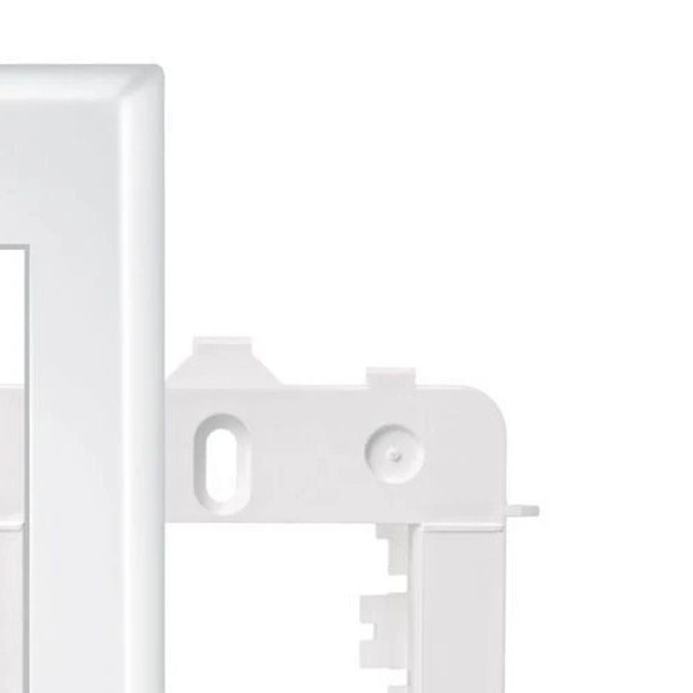 Placa 4x2 C-suporte - 3 Módulos Horizontais - Evidence 2887 - 3