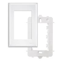 Placa 4x2 C-suporte - 3 Módulos Horizontais - Evidence 2887 - 1