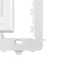 Placa 4x2 C-suporte - 3 Módulos Horizontais - Evidence 2887 - 5