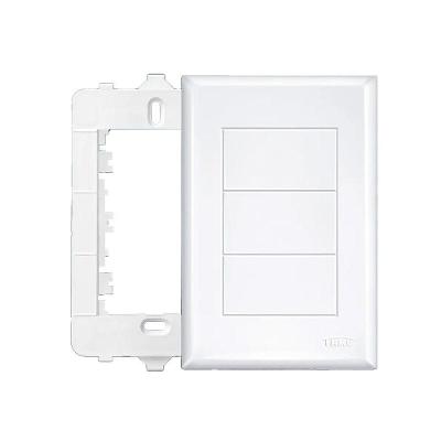 Placa 4x2 C-suporte Cega - Evidence 2883