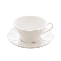 Conjunto 3 Peças De Chá De Porcelana New Bone Butterfly Flower Lyor - 3