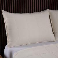 Kit Cobre Leito Colcha Lunar Solteiro 2 Peças 400 Fios Matelado Dupla Face - Bege - 100% Poliéster - 5