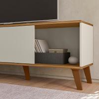 Rack Bancada Para TV 75 Polegadas 180cm Sia Off White Nature Z49 - Mpozenato - 7