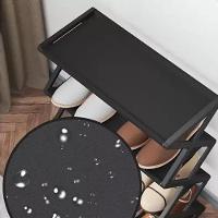 Sapateira Organizadora Portátil 8 Níveis Preta – Alta Capacidade E Design Moderno Para Casa E Quarto