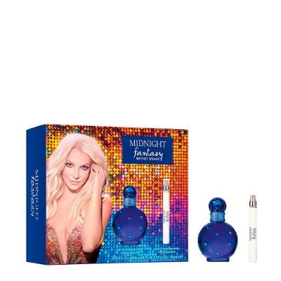 Kit Britney Spears Fantasy Midnight Feminino - Edp 100ml + Miniatura 10ml