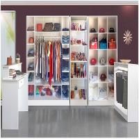 Kit Loja com Colméias Estante Balcão Arara e de Atendimento - 1