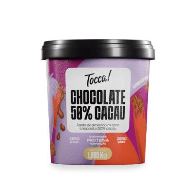 Pasta De Amendoim Com Chocolate 50% Tocca 800g