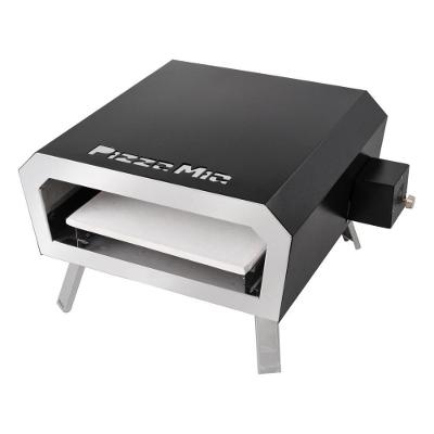 Forno De Pizza A Gás Com Pedra Pizza Mia Inox 430 Assa Em 2 Minutos