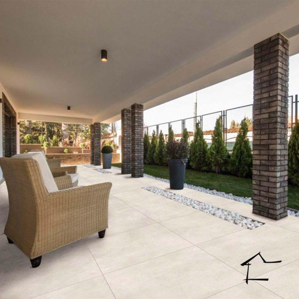 Piso Raffinato Concret Sand 67x67 Ret. A - 2