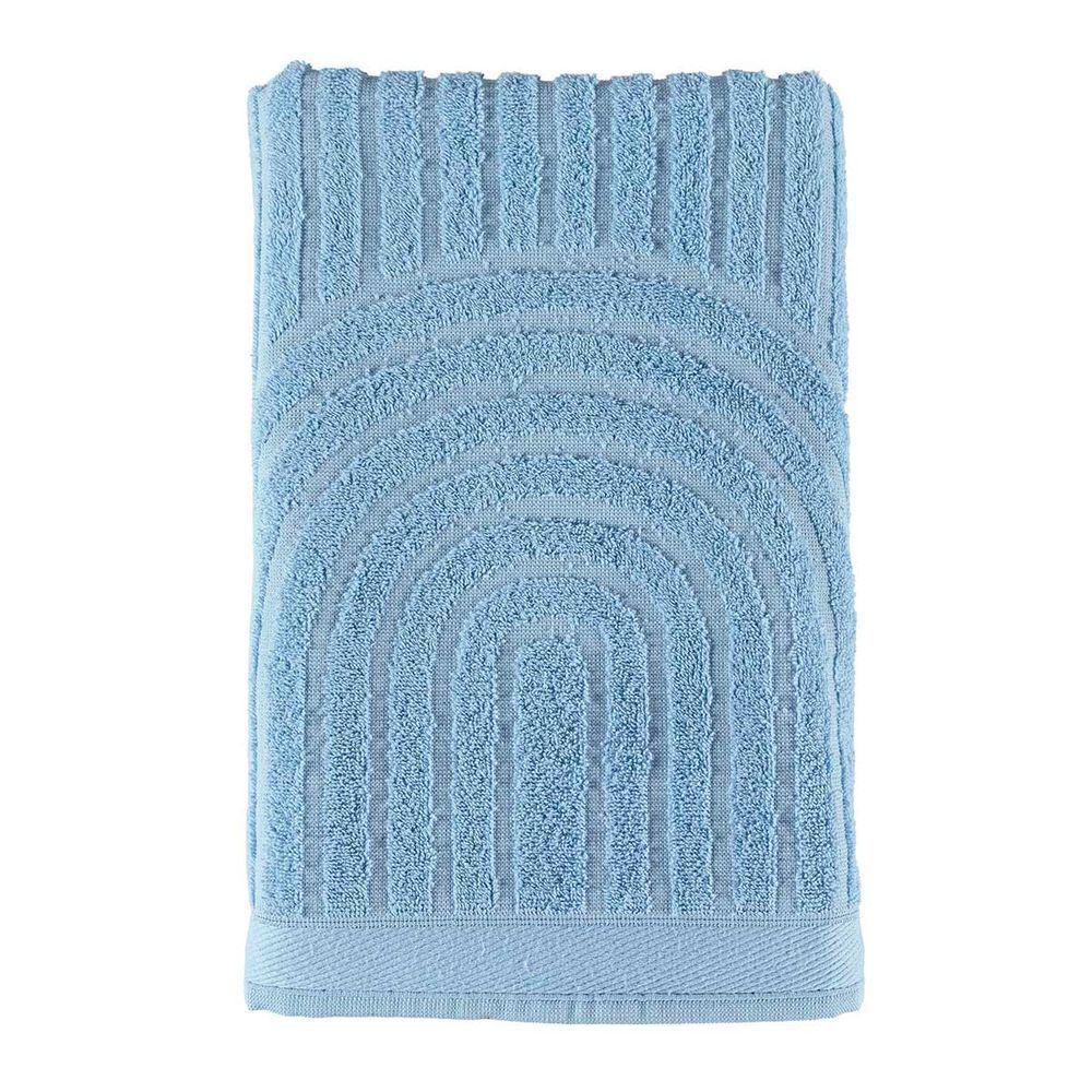 Jogo De Banho Dunna Toalhas Macias 100% Algodão Fio Penteado 5 Peças Oceano Azul - 2