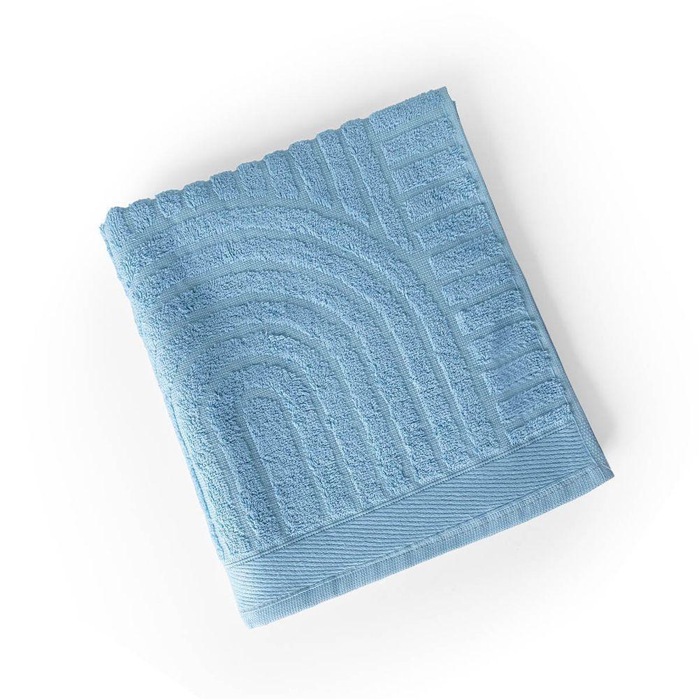 Jogo De Banho Dunna Toalhas Macias 100% Algodão Fio Penteado 5 Peças Oceano Azul - 6