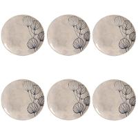 Conjunto De Pratos Rasos 06 Peças Coup New Blue Porto Brasil - 1