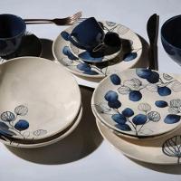 Conjunto De Pratos Rasos 06 Peças Coup New Blue Porto Brasil - 3