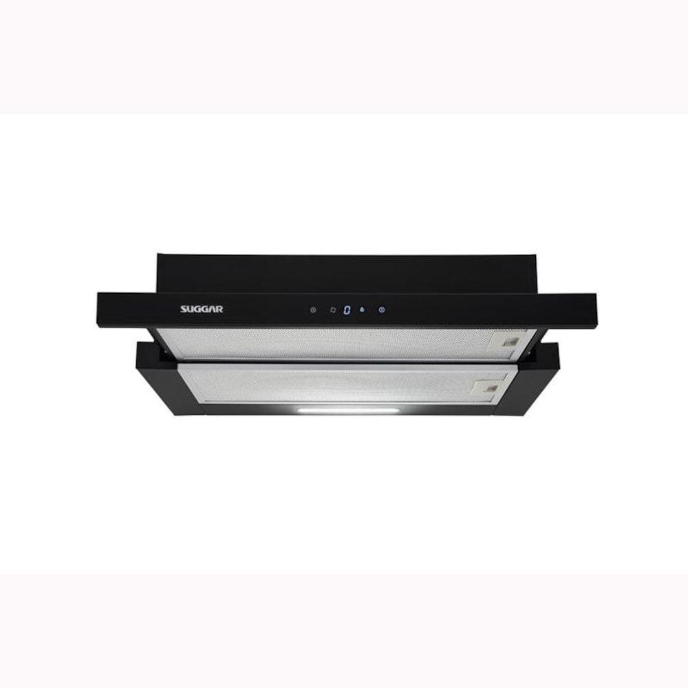 Depurador De Embutir Slim Touch 60 Cm Preto Suggar 220V - 1