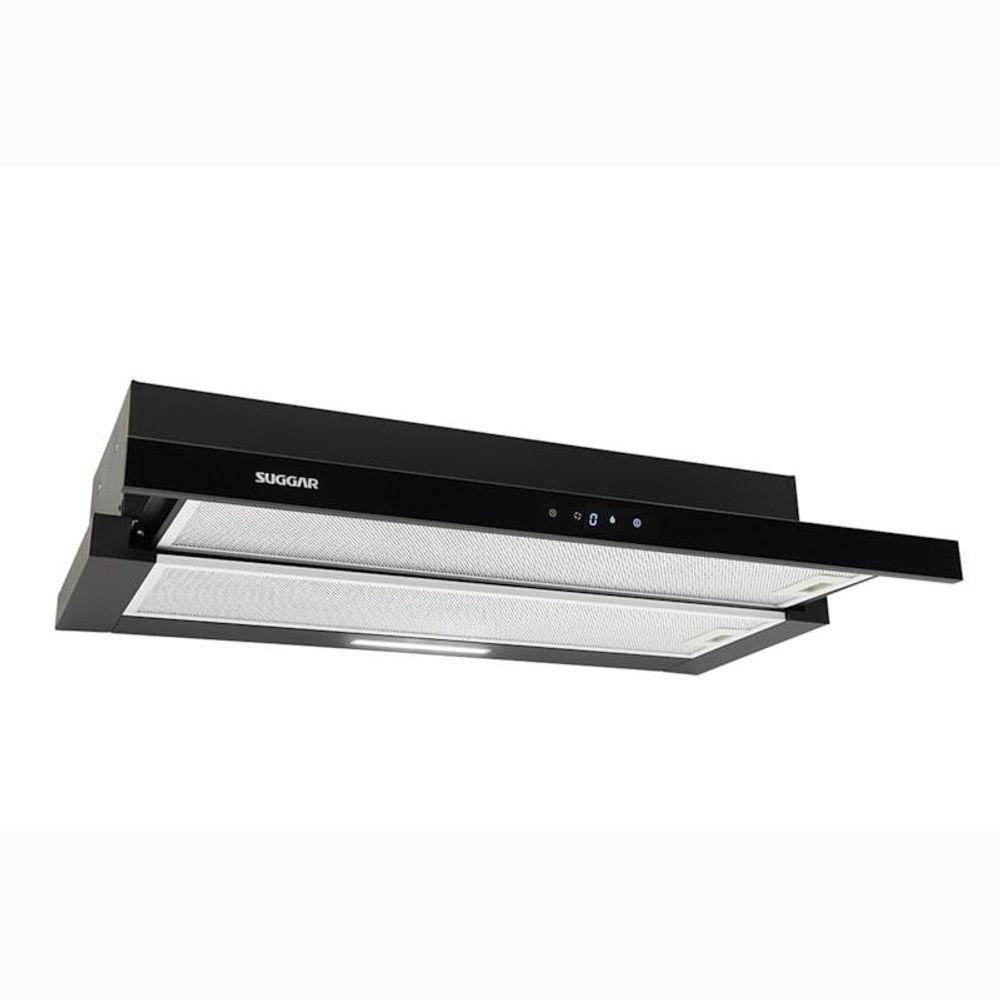 Depurador De Embutir Slim Touch 60 Cm Preto Suggar 220V - 10