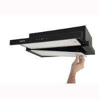 Depurador De Embutir Slim Touch 60 Cm Preto Suggar 220V - 8
