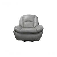Poltrona De Couro Soft Glider Elétrica Soft Gray - Mempra - 2