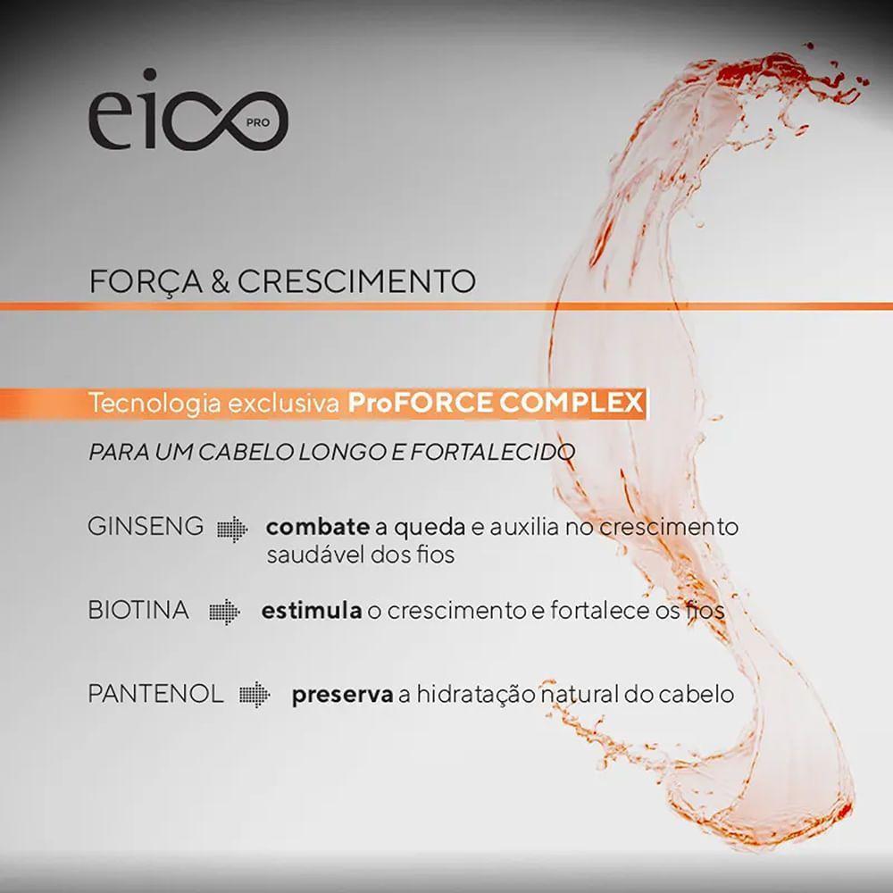 Kit Eico Pro Força & Crescimento Sha 300ml + Mas 300g - 4