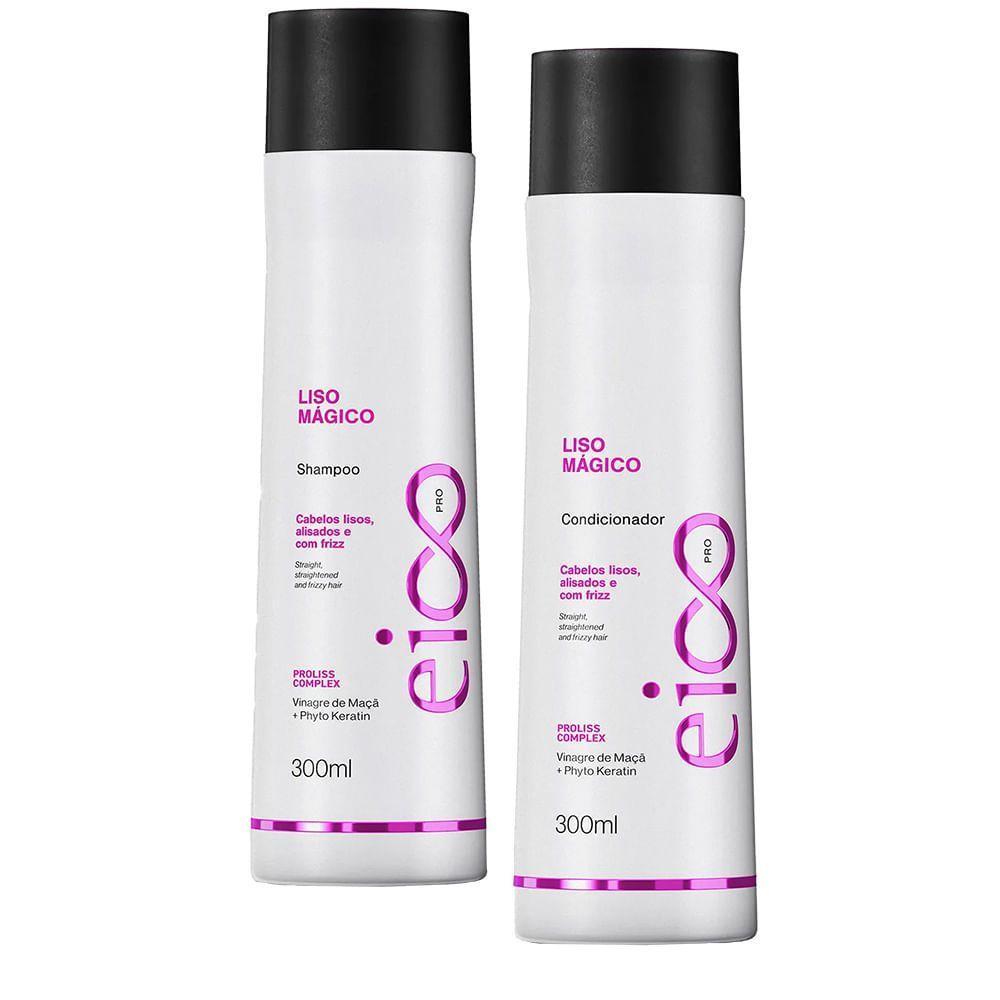 Kit Eico Pro Liso Magico Sha 300ml + Cond 300ml - 1